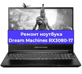 Чистка от пыли и замена термопасты на ноутбуке Dream Machines RX3080-17 в Санкт-Петербурге